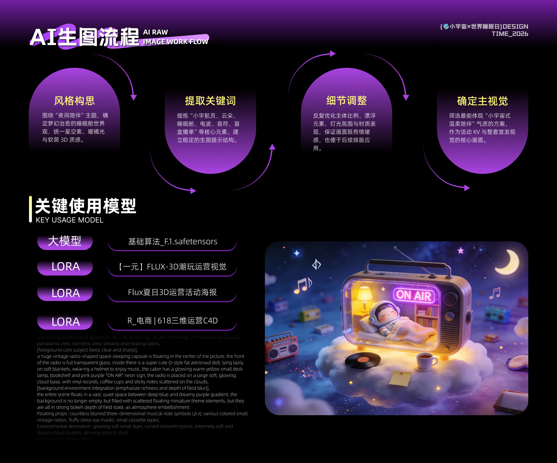 AI 生图流程