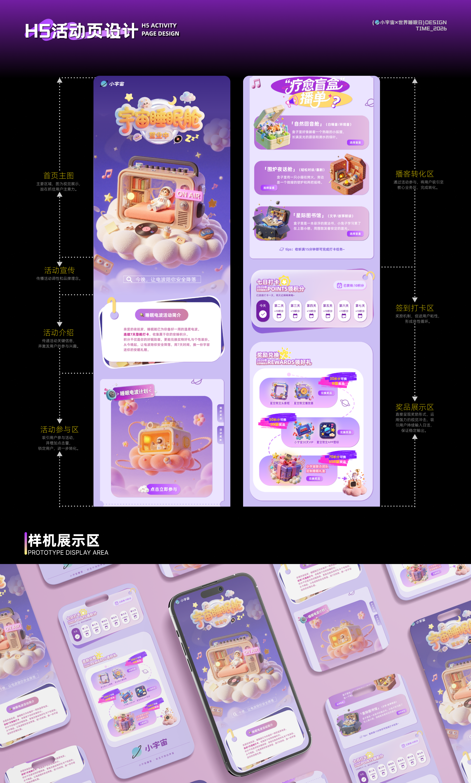 H5 活动页设计与样机展示